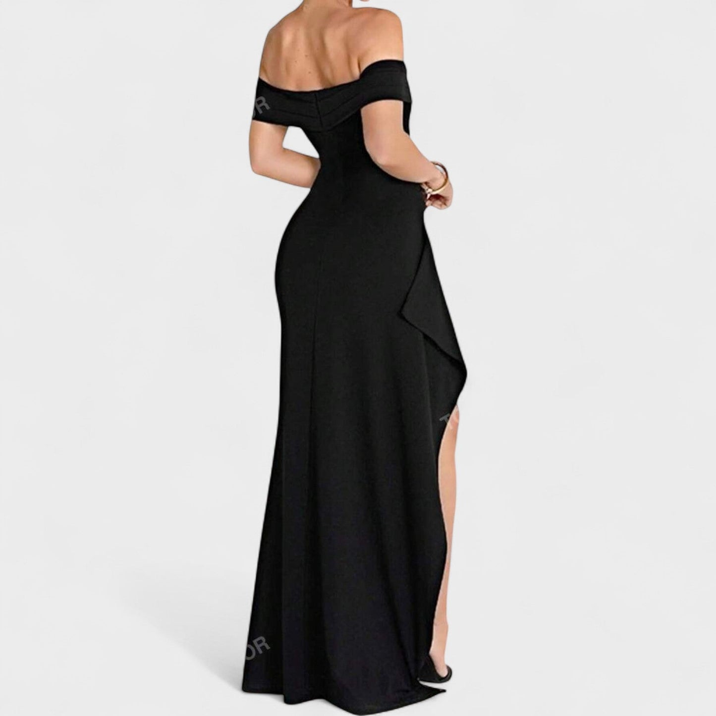 Isabela - Vestido Gala Bardot
