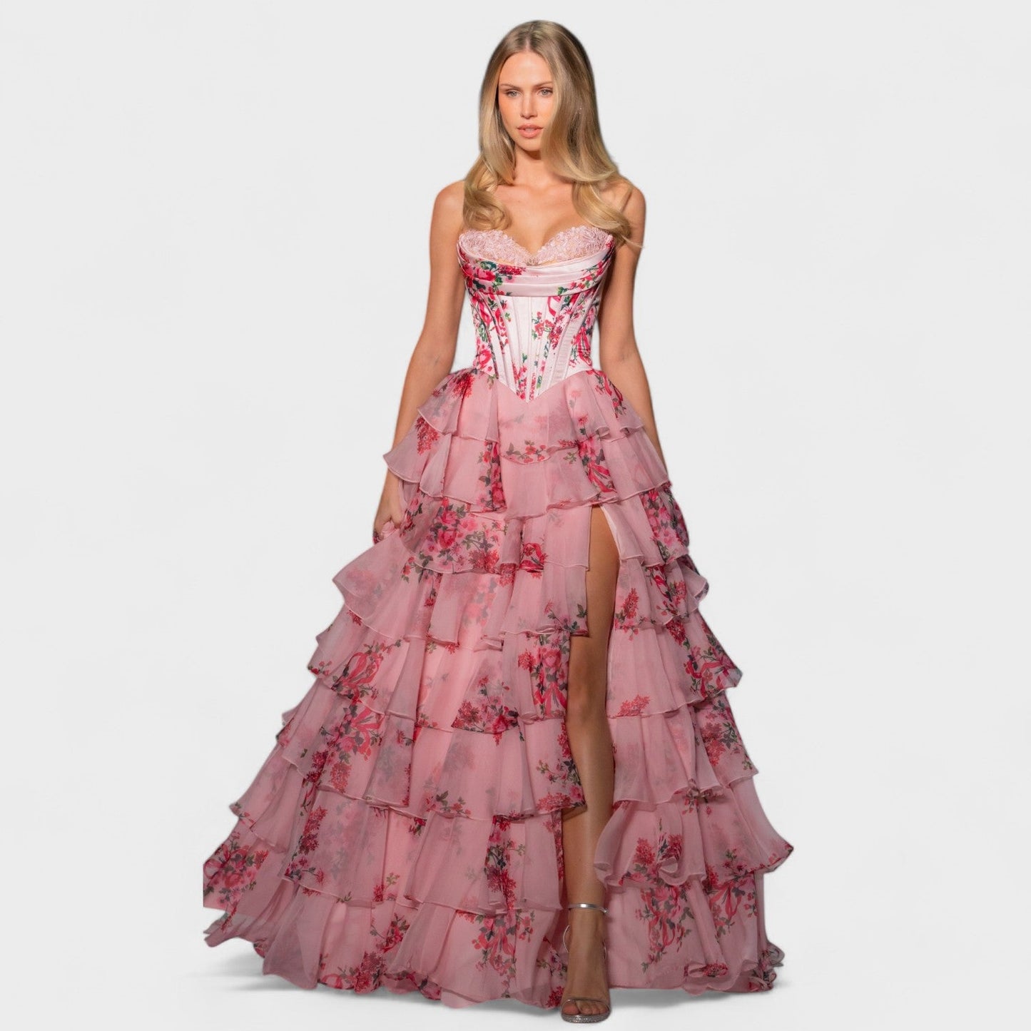 Vestido de Ensueño Rosa – Colección Aurora