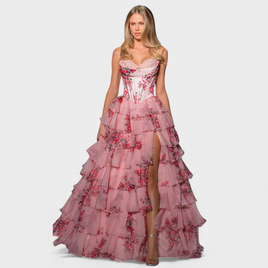 Vestido de Ensueño Rosa – Colección Aurora