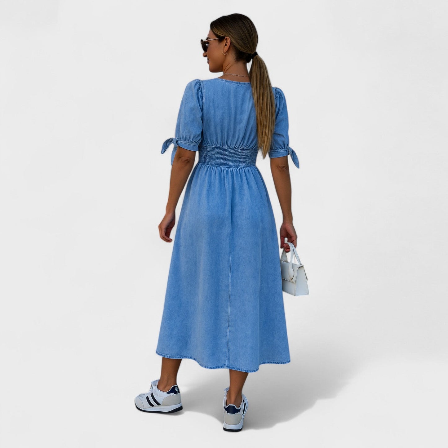 Clara Camila – Vestido camisero con encanto natural