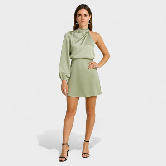 Valmira – Vestido Asimétrico de Fiesta