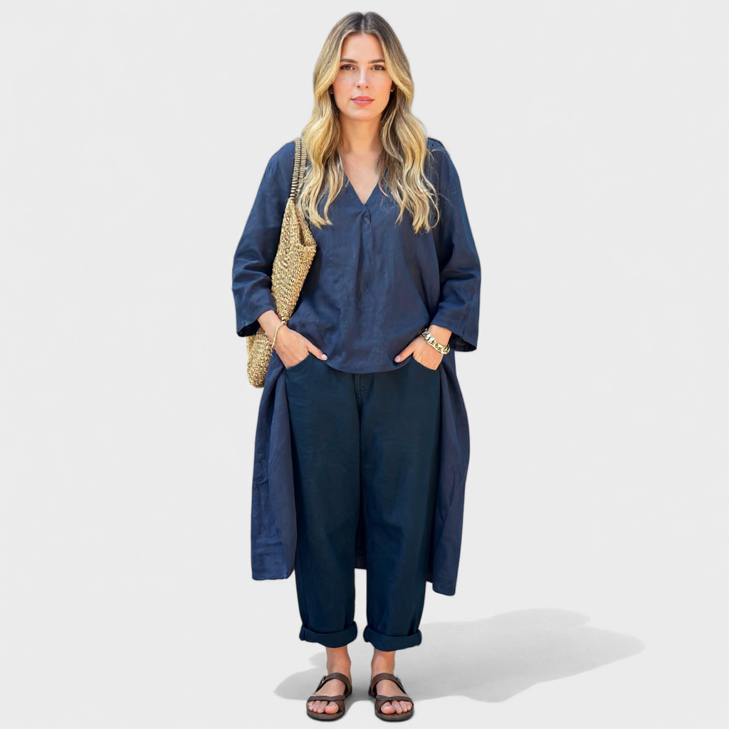 Soléa – Conjunto de lino para días con estilo