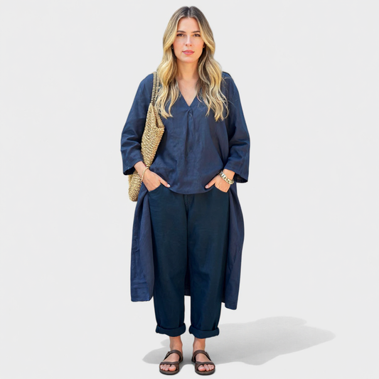 Soléa – Conjunto de lino para días con estilo