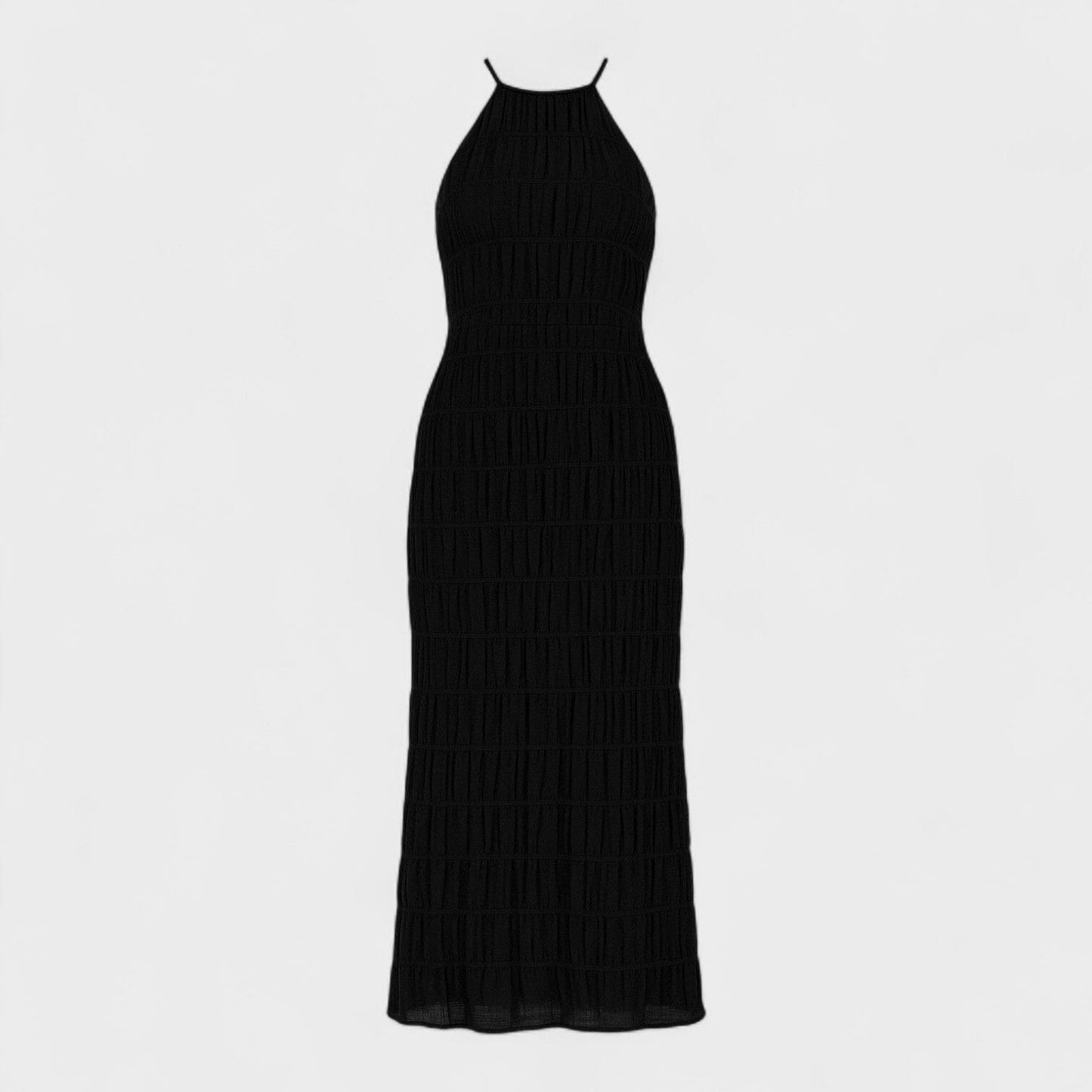 ADELINE - VESTIDO LARGO CON CUELLO HALTER ADELINE - VESTIDO LARGO CON CUELLO HALTER Rita