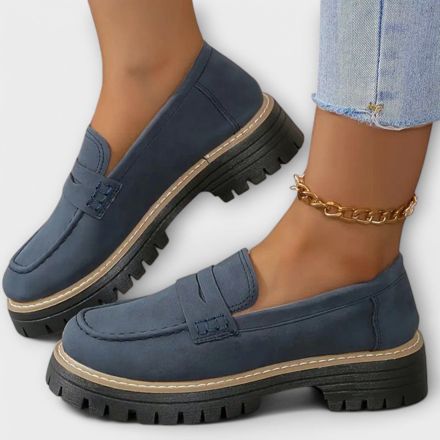 Alisa – Mocasín Alisa – Mocasín A minha loja Azul 35