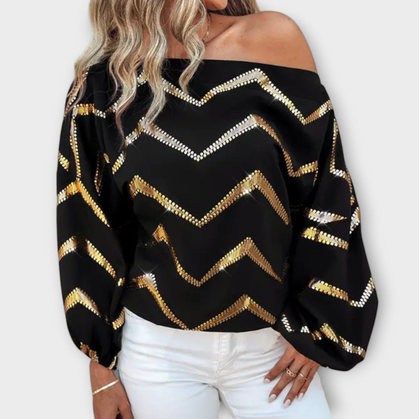 Bianca - Elegante Blusa de Primavera Bianca - Elegante Blusa de Primavera A minha loja