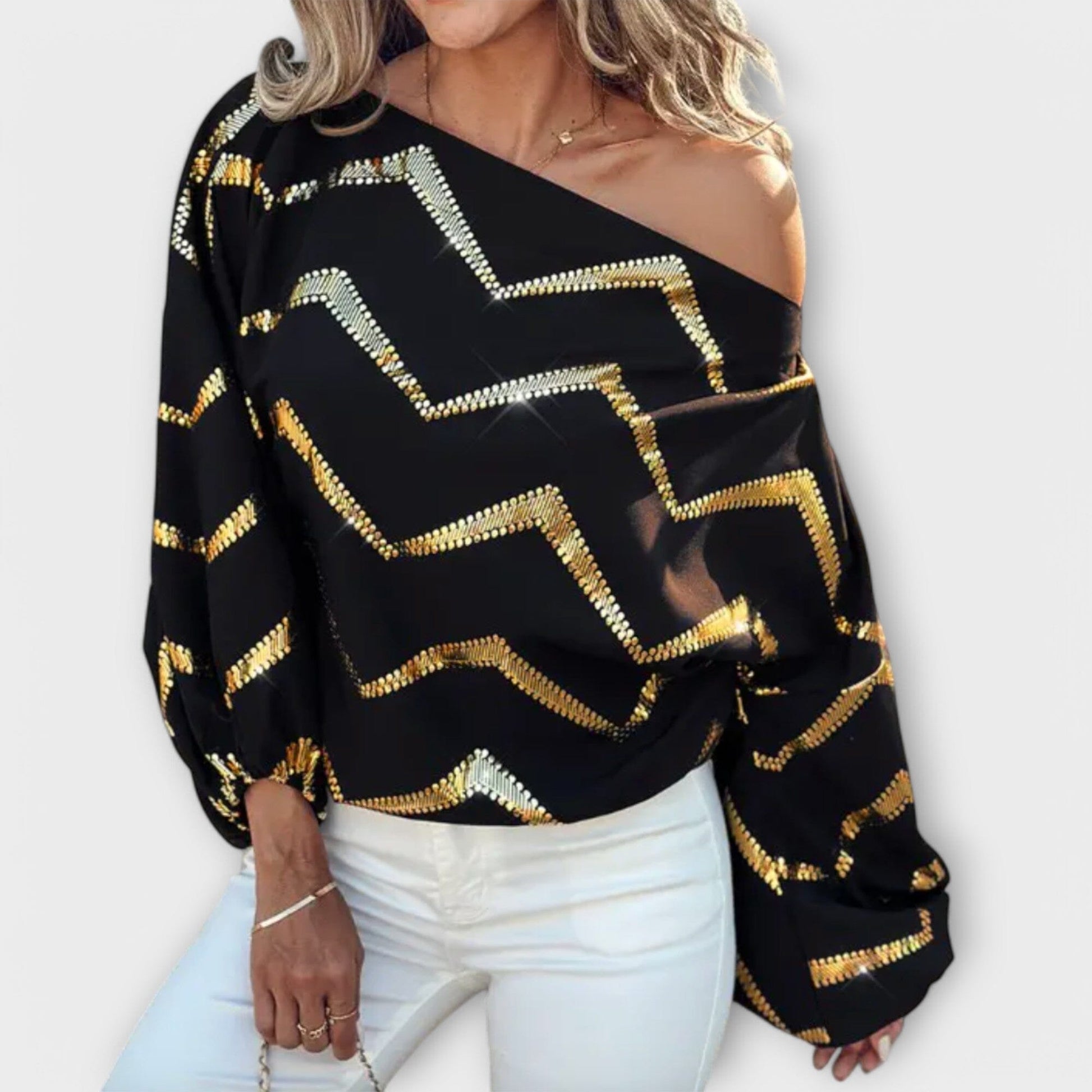 Bianca - Elegante Blusa de Primavera Bianca - Elegante Blusa de Primavera A minha loja