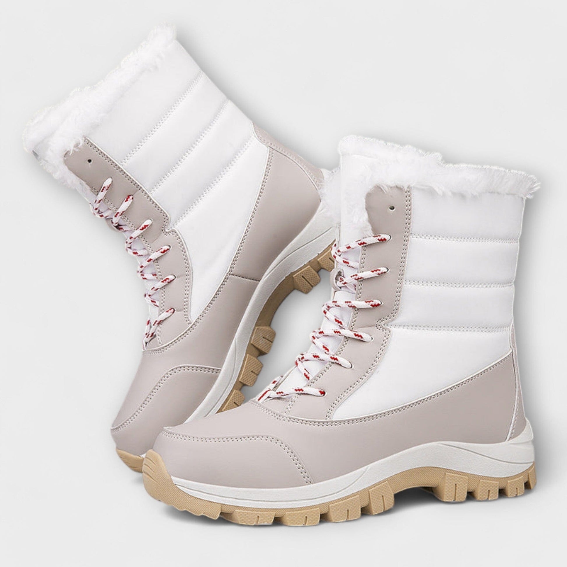 Botas de invierno impermeables Botas de invierno impermeables A minha loja Beige 35