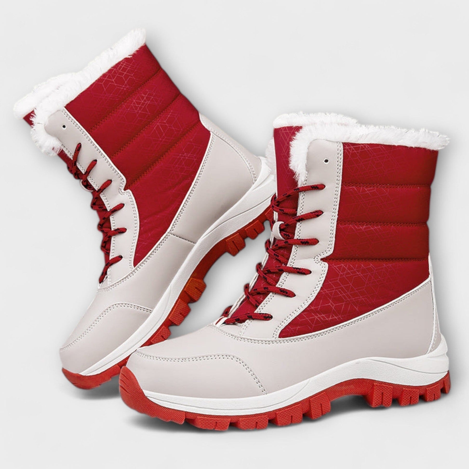 Botas de invierno impermeables Botas de invierno impermeables A minha loja Rojo 35