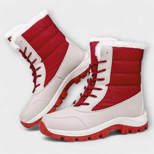 Botas de invierno impermeables Botas de invierno impermeables A minha loja Rojo 35