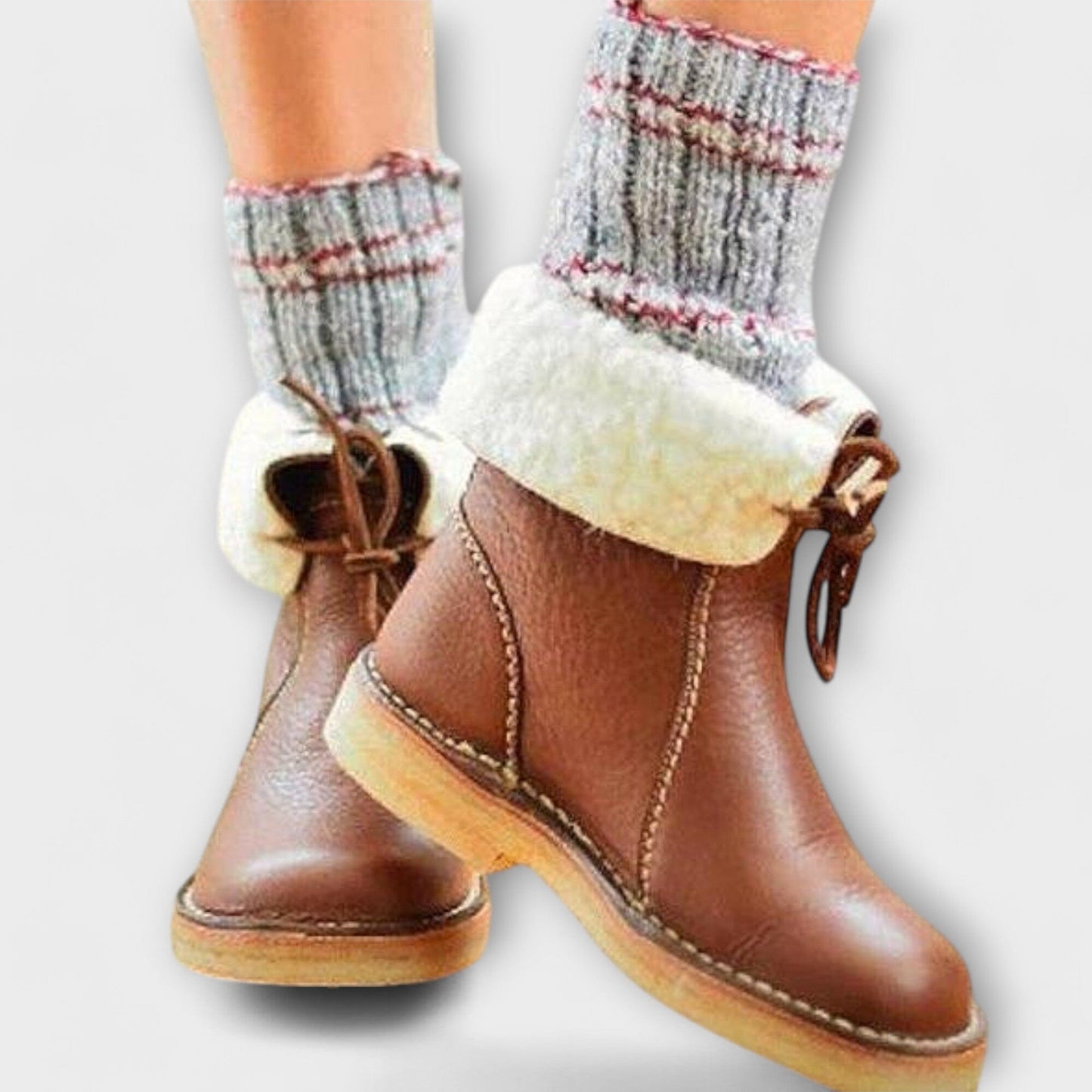 Botas impermeables con forro de lana Botas impermeables con forro de lana A minha loja