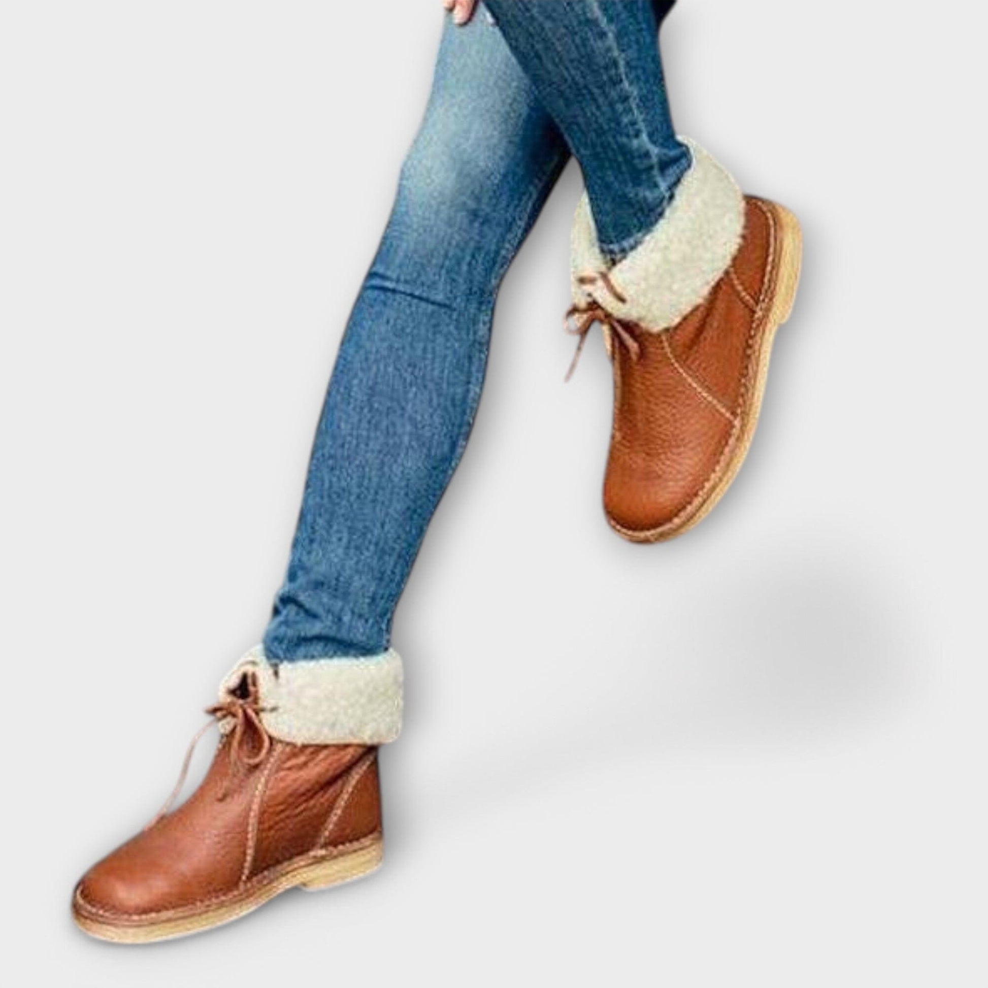 Botas impermeables con forro de lana Botas impermeables con forro de lana A minha loja