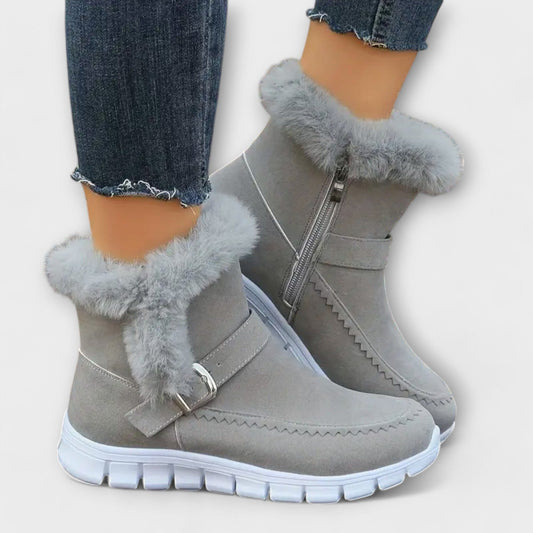 Botines Chelsea forrados y cálidos Botines Chelsea forrados y cálidos A minha loja Grau 36