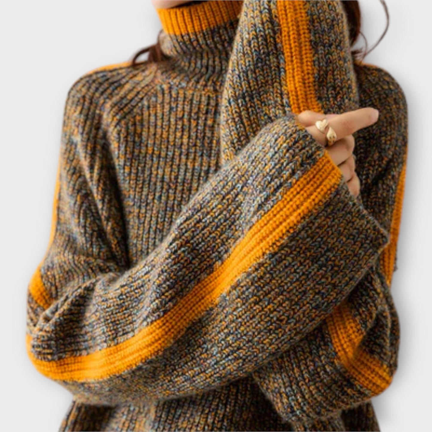 Breseis - Suéter de Cuello Alto Vintage Breseis - Suéter de Cuello Alto Vintage A minha loja