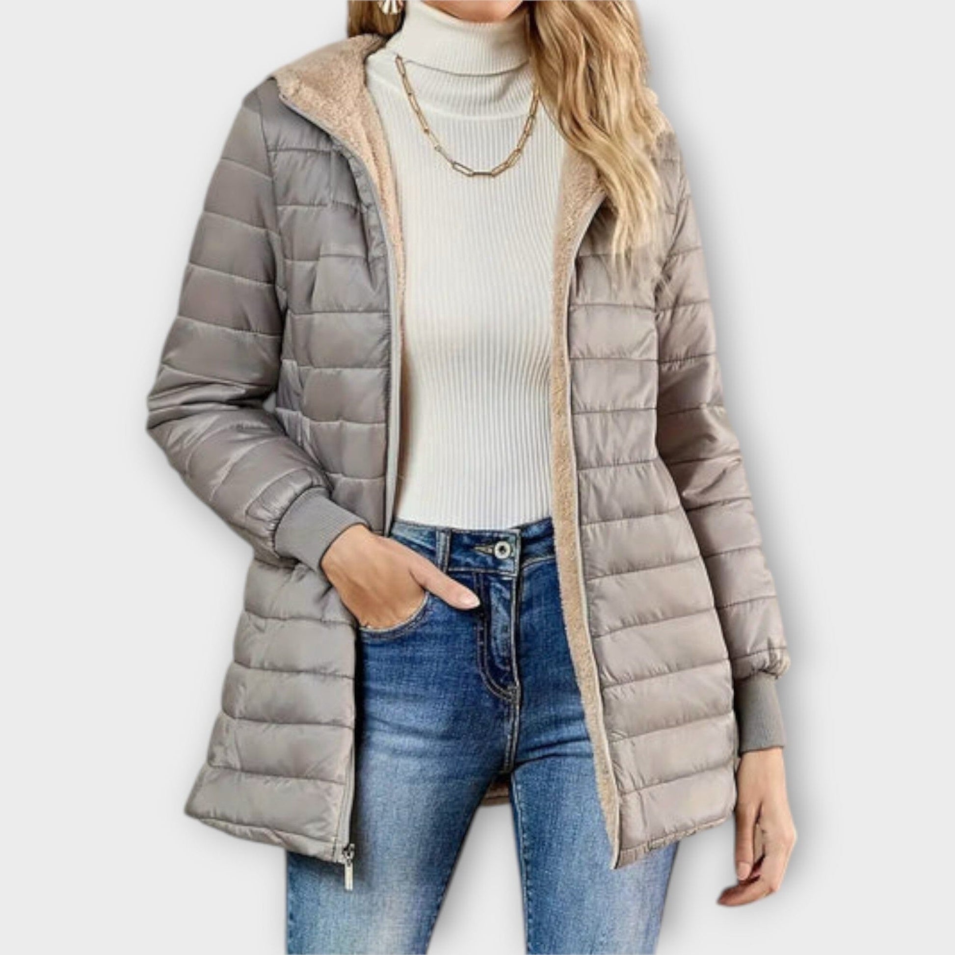 Carolin – Chaqueta casual de invierno para mujer Carolin – Chaqueta casual de invierno para mujer A minha loja Grau S