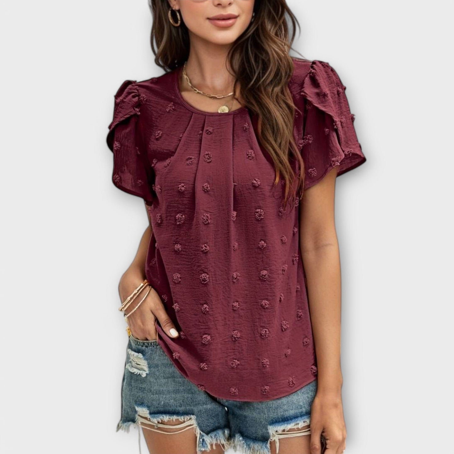 Charlotte - La Blusa Perfecta de Polka Dot Charlotte - La Blusa Perfecta de Polka Dot A minha loja
