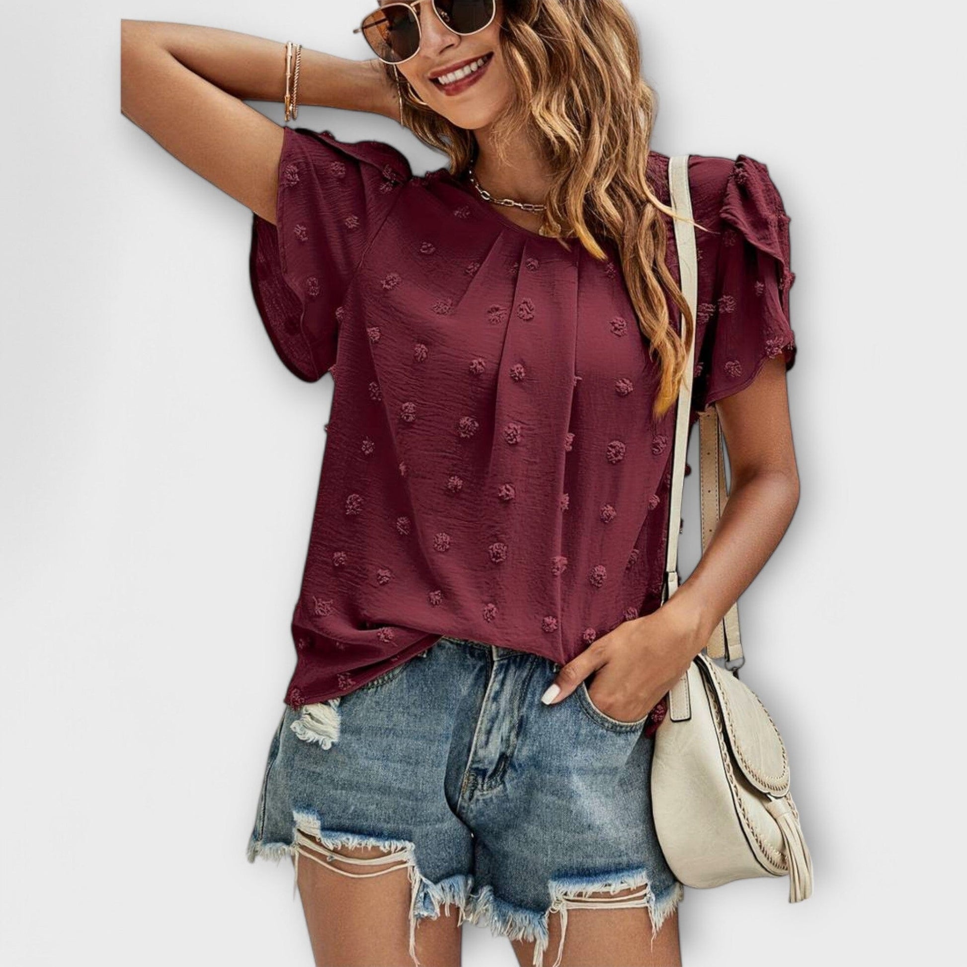 Charlotte - La Blusa Perfecta de Polka Dot Charlotte - La Blusa Perfecta de Polka Dot A minha loja