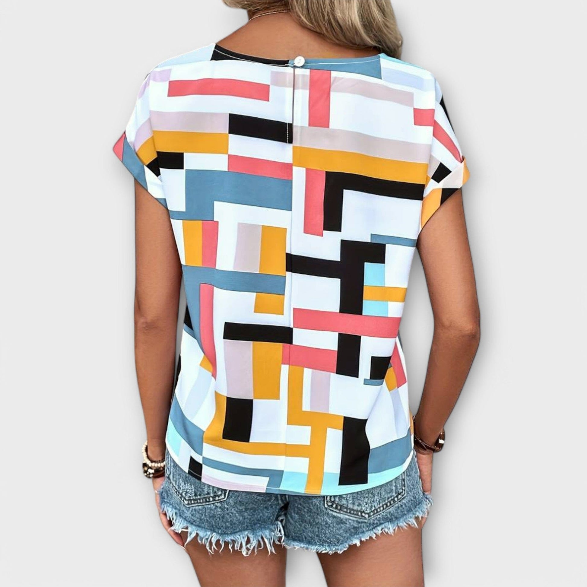 Chloe - Blusa de Manga Corta Chloe - Blusa de Manga Corta A minha loja