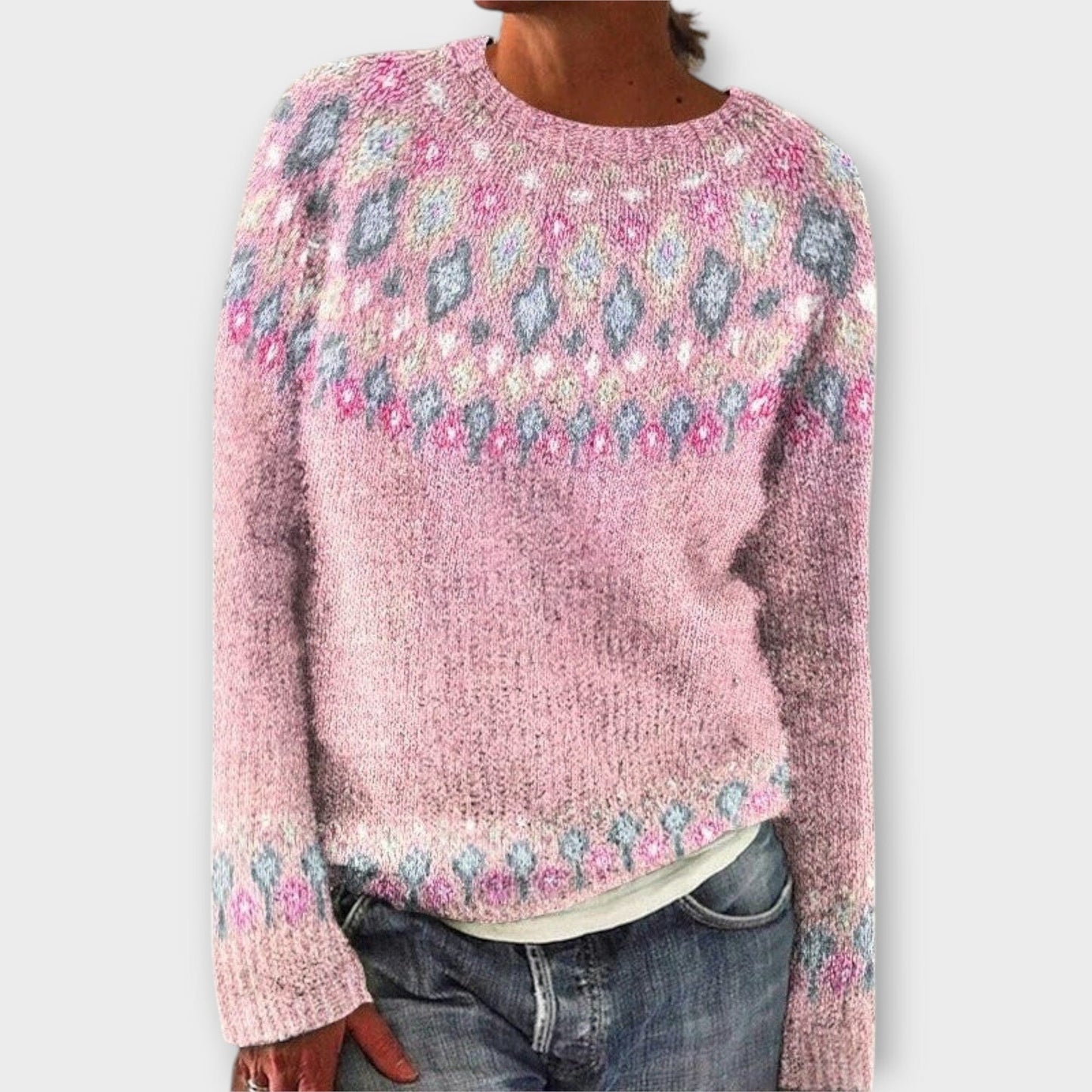 Devyn - Suéter Casual y Acogedor Devyn - Suéter Casual y Acogedor A minha loja Pink XS