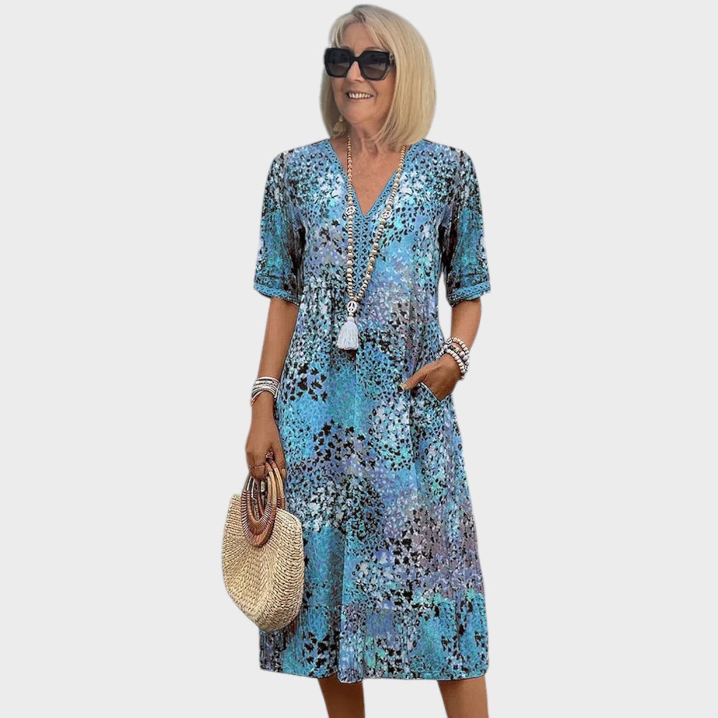 Harper | Vestido Harper Floral Vibrante