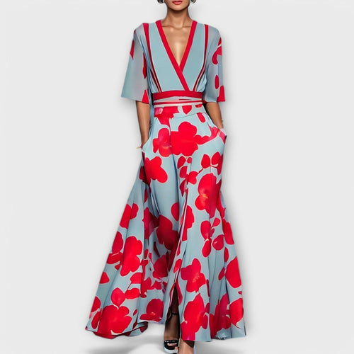Elise – Elegante vestido entallado con estampado floral Elise – Elegante vestido entallado con estampado floral A minha loja