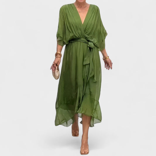 Juni | Vestido con escote en V