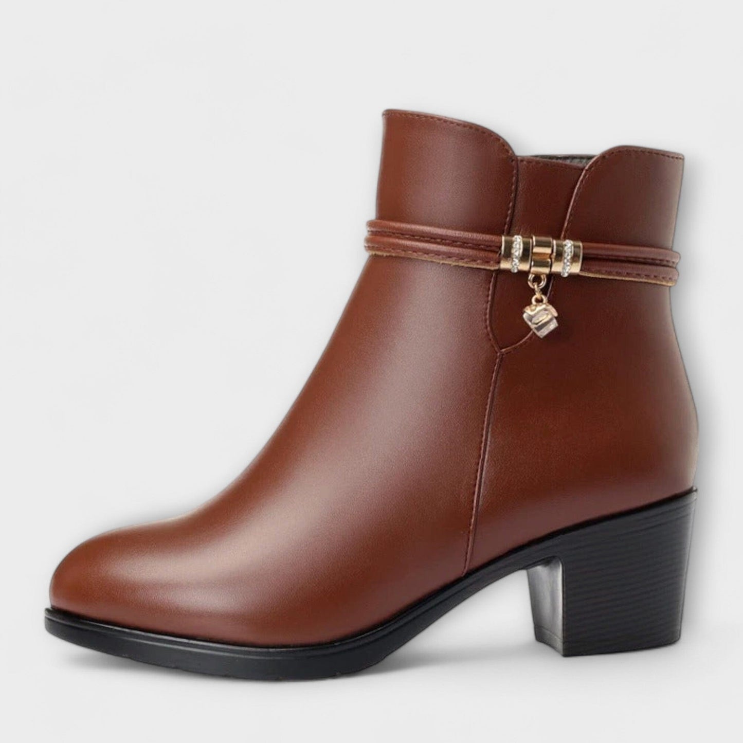 Frederika – Elegantes botín de invierno con cremallera Frederika – Elegantes botín de invierno con cremallera A minha loja