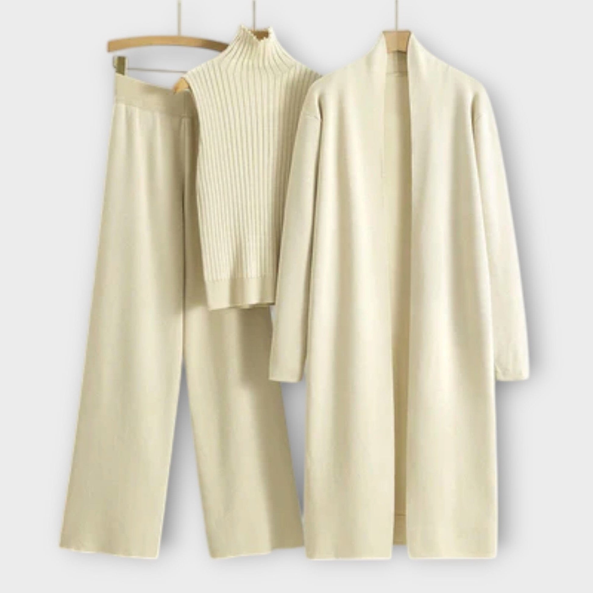 Isabella - Conjunto de Tres Piezas Isabella - Conjunto de Tres Piezas A minha loja Blanco XS