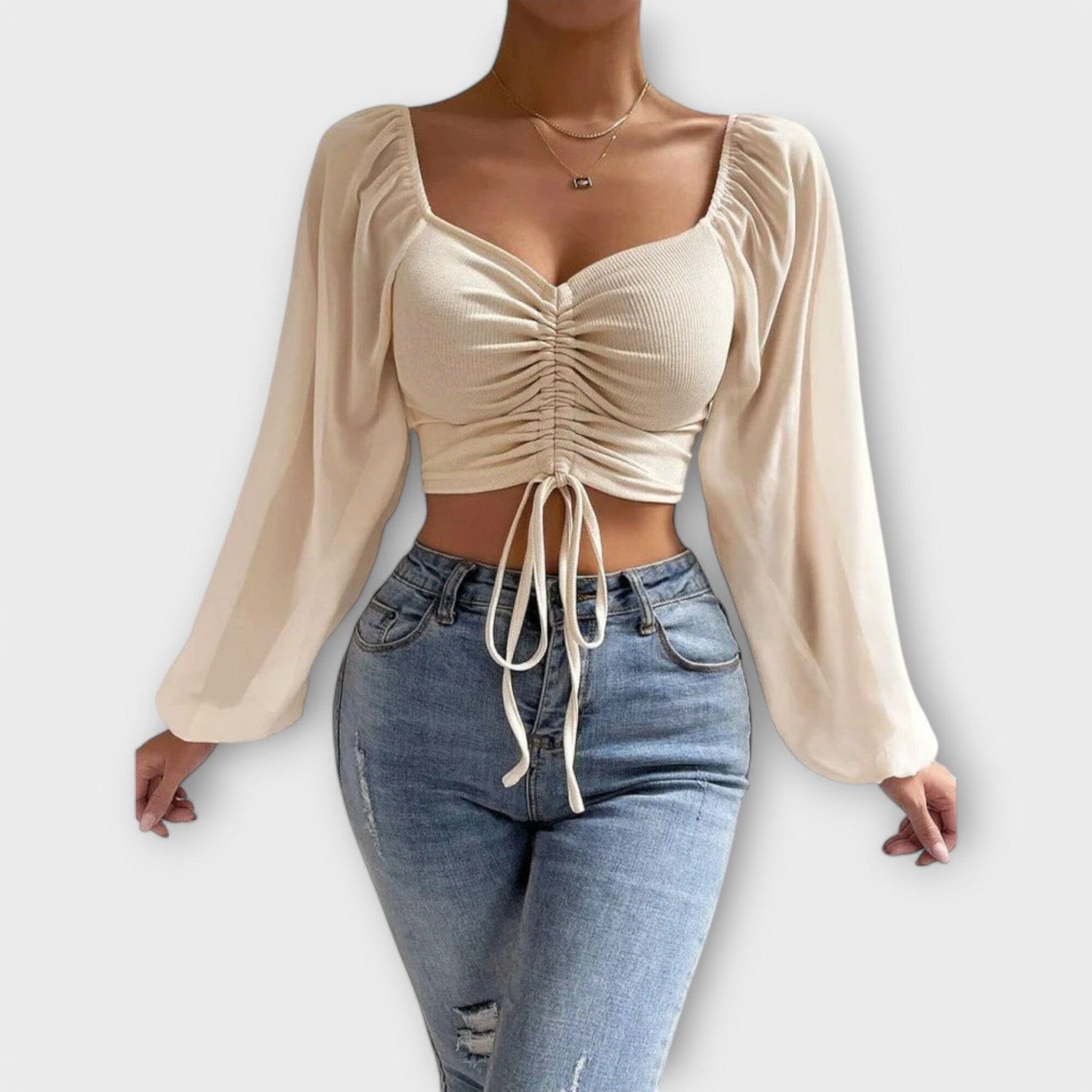 Jacqueline - Blusa Versátil para la Noche Jacqueline - Blusa Versátil para la Noche A minha loja Aprikose XS