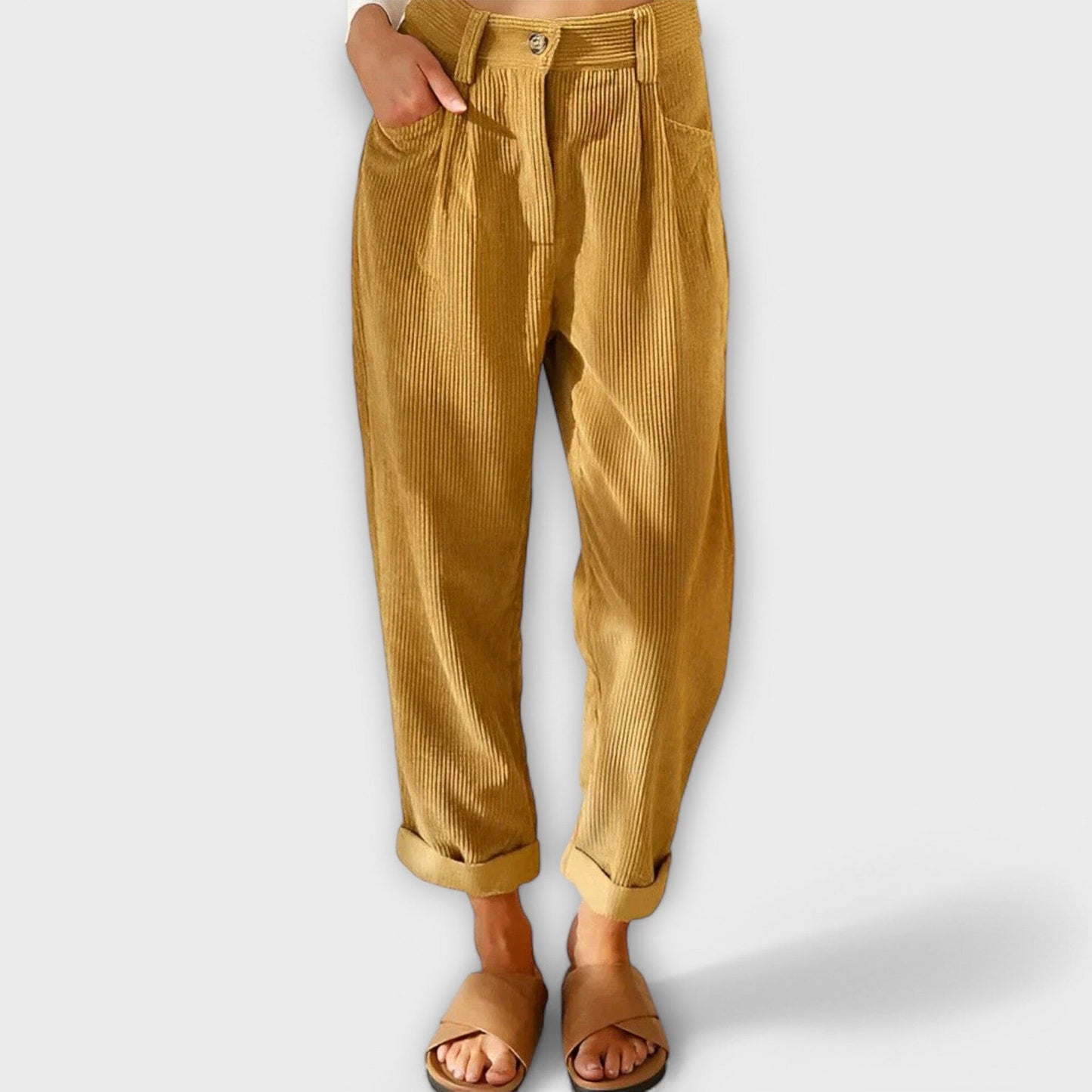 Jana – Pantalón de pana moderno Jana – Pantalón de pana moderno A minha loja Gelb XS