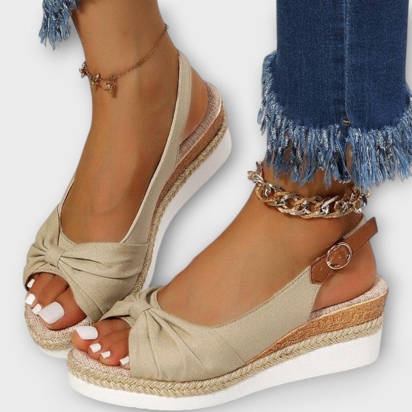 Jasmina – Sandalias ortopédicas Jasmina – Sandalias ortopédicas A minha loja Beige 36