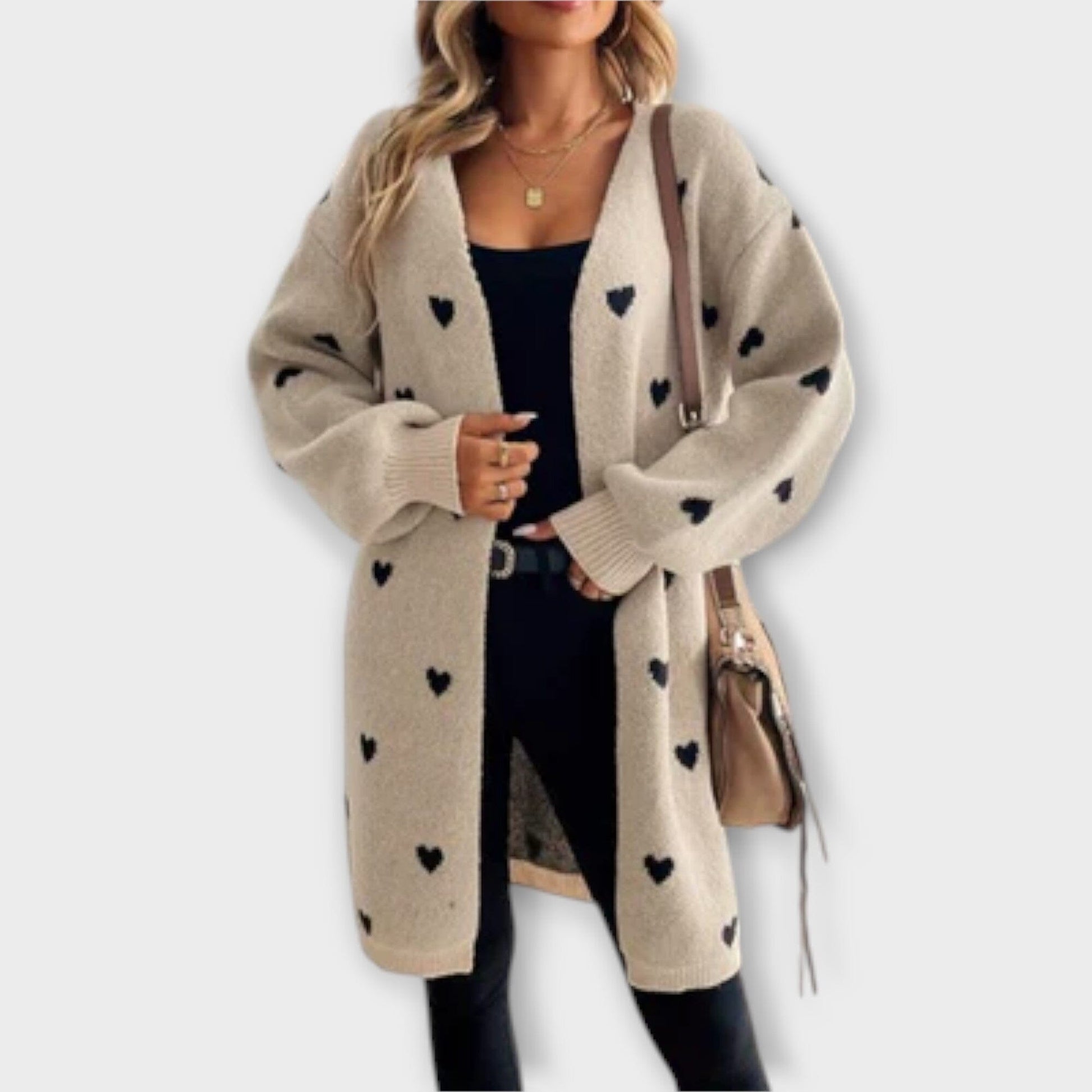 Julia - Cárdigan con Estampado de Corazón Julia - Cárdigan con Estampado de Corazón A minha loja