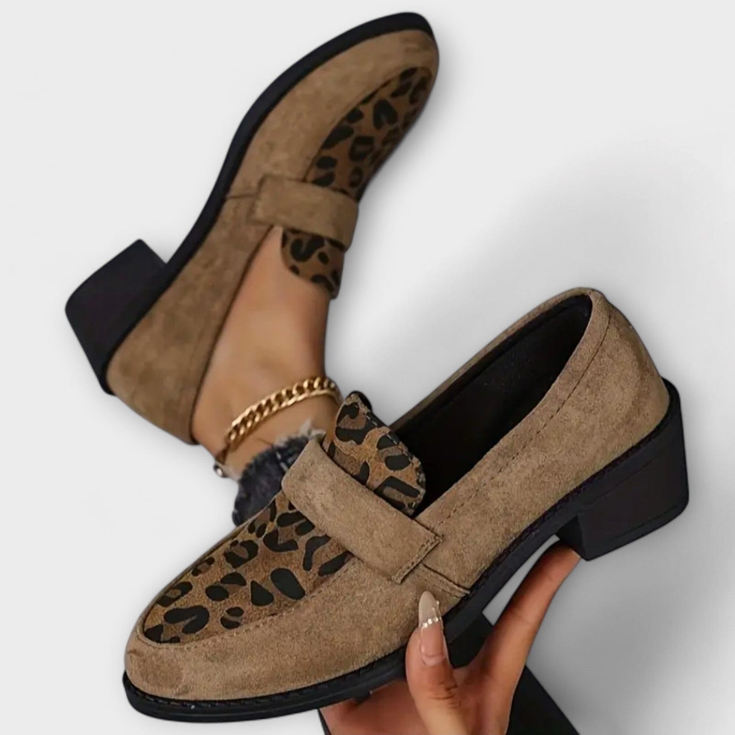 Karla – Elegantes zapato de mujer con estampado de leopardo Karla – Elegantes zapato de mujer con estampado de leopardo A minha loja