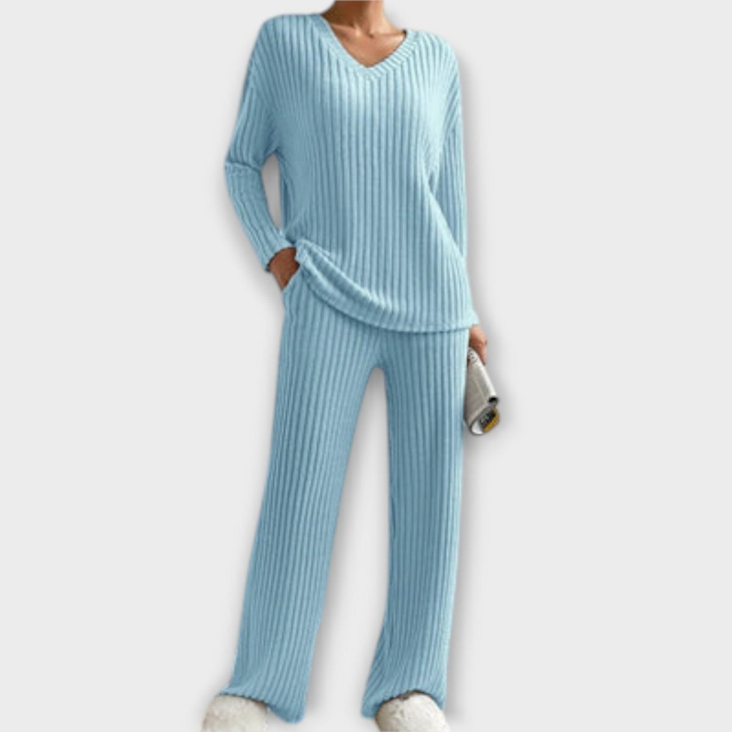 Kathy – Conjunto Cómodo de 2 Piezas Kathy – Conjunto Cómodo de 2 Piezas A minha loja Türkis S