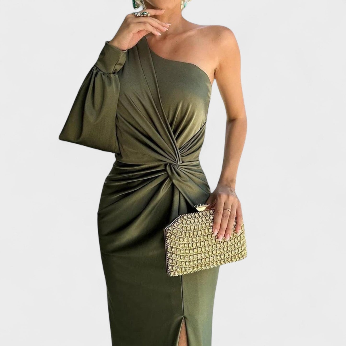 Kelly - Vestido Asimétrico de Fiesta