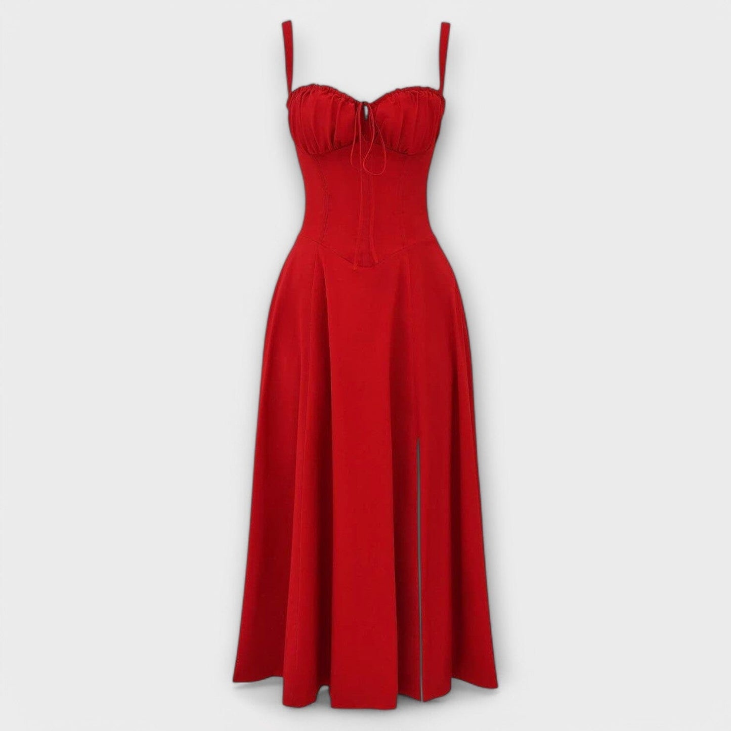 Kiana – Vestido midi con corsé Kiana – Vestido midi con corsé A minha loja