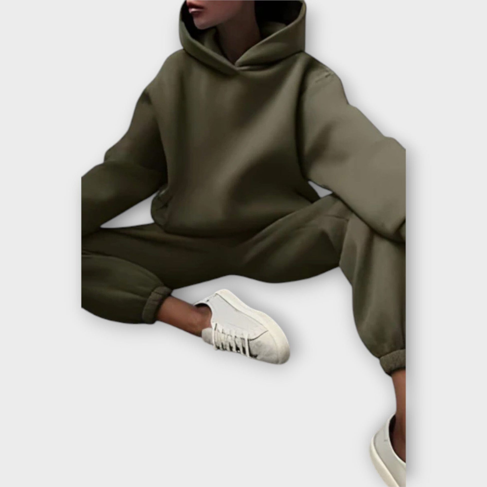 Kristine - Conjunto de Chándal Acogedor Kristine - Conjunto de Chándal Acogedor A minha loja Verde S