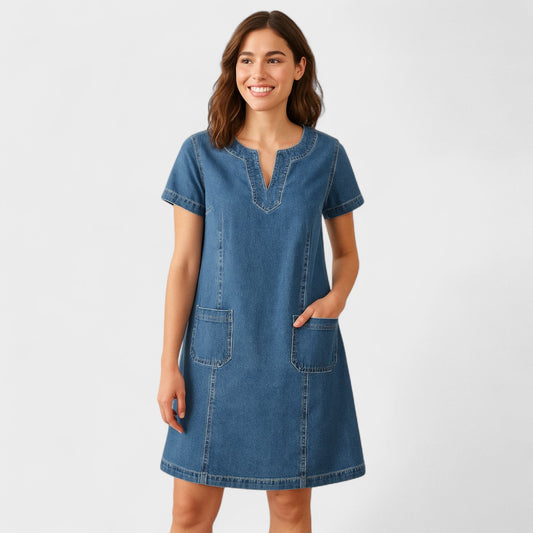 Sofía – El vestido vaquero que combina estilo y comodidad