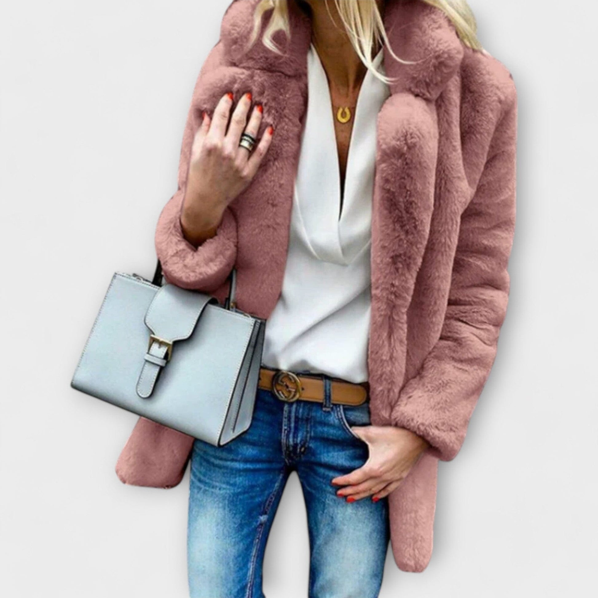 Luna – Abrigo cálido y suave de invierno Luna – Abrigo cálido y suave de invierno A minha loja Rosa S