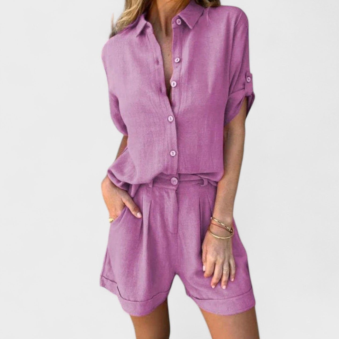 Rita | Conjunto de lino ligero