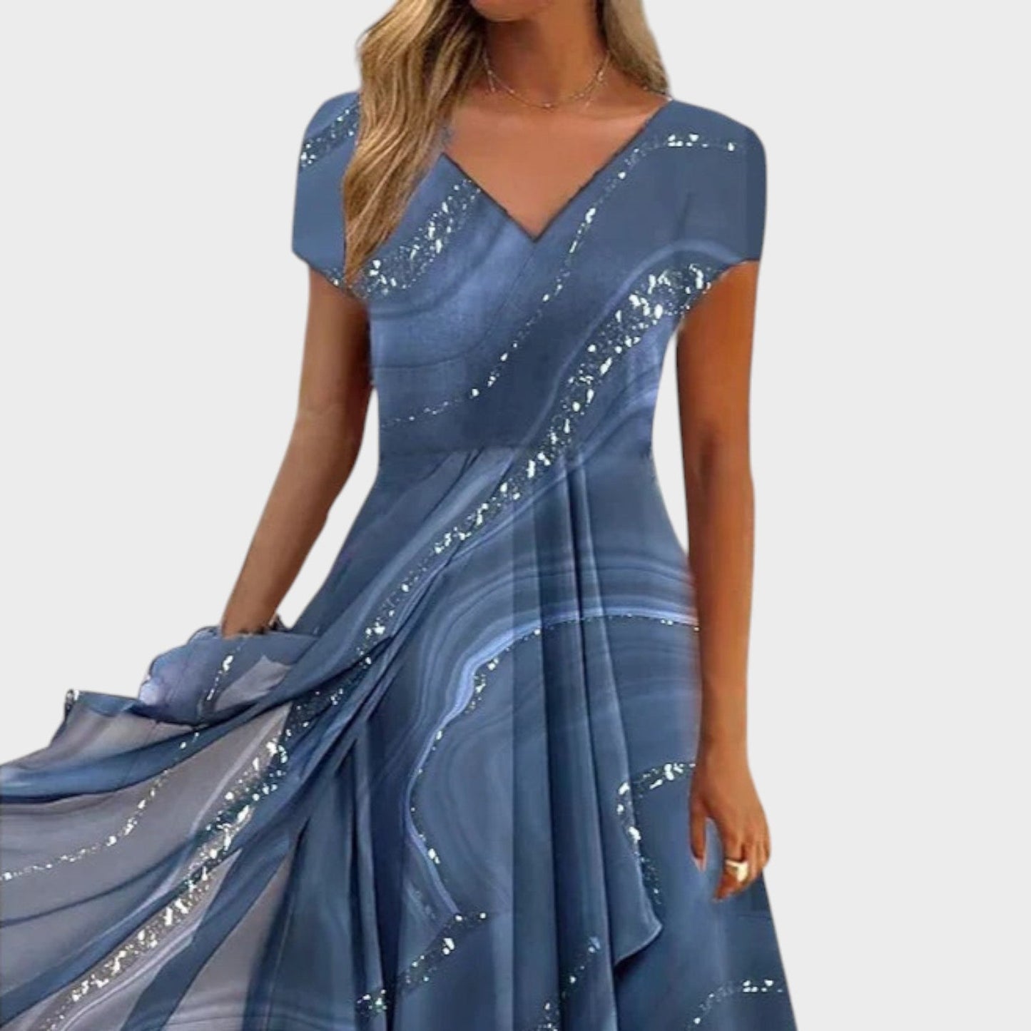 Naomi | Vestido Midi con Escote en V