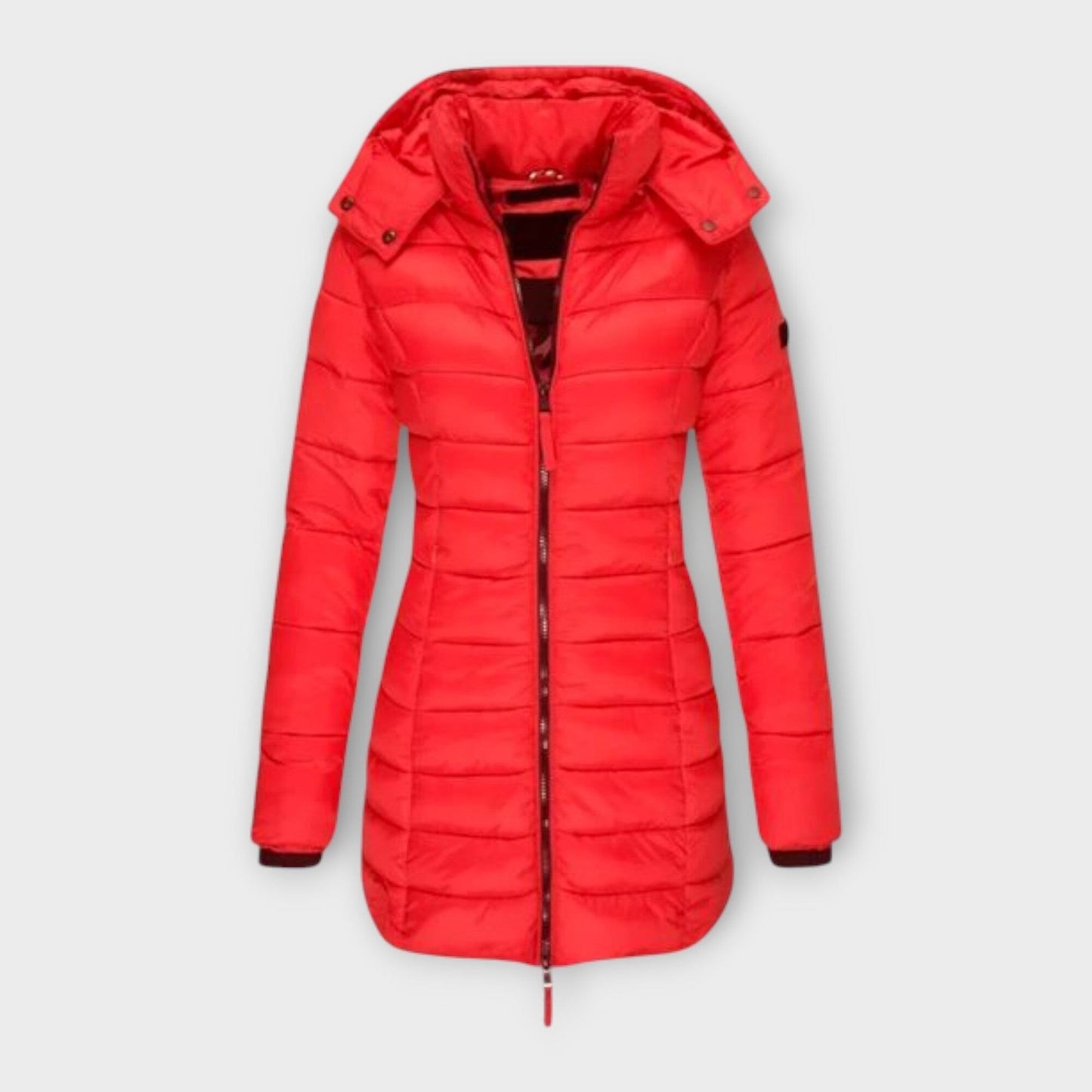 Mathilde - Elegante y Aislante Abrigo de Invierno Mathilde - Elegante y Aislante Abrigo de Invierno A minha loja Rojo XS