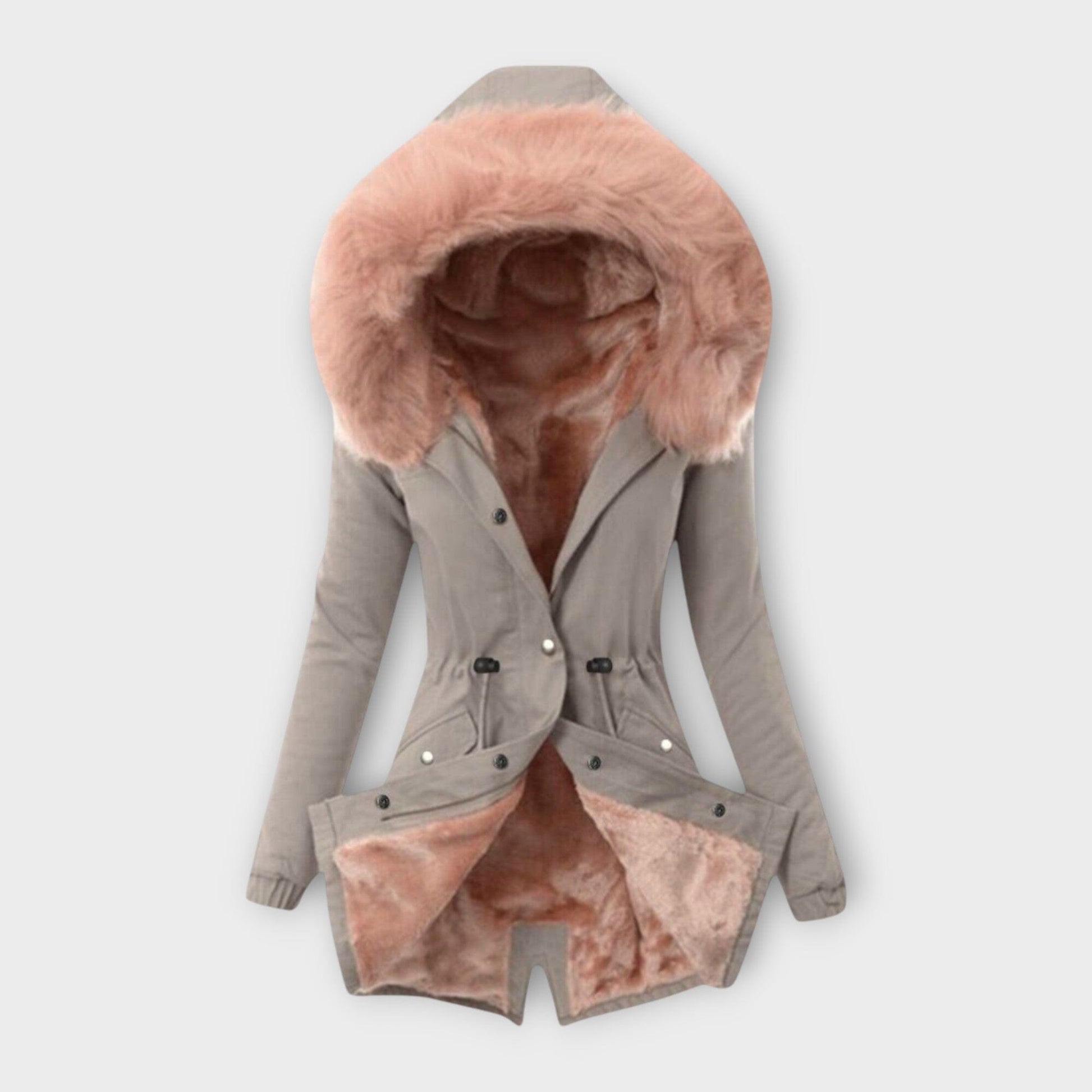Maura – Chaqueta de invierno cálida y resistente Maura – Chaqueta de invierno cálida y resistente A minha loja Grau XS