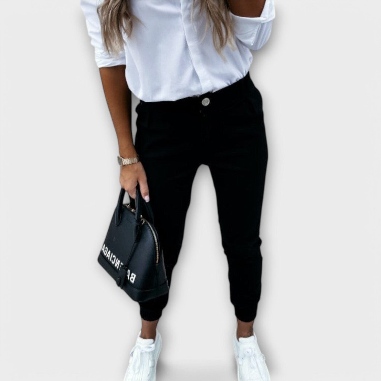 Melania – Pantalones elásticos Melania – Pantalones elásticos A minha loja