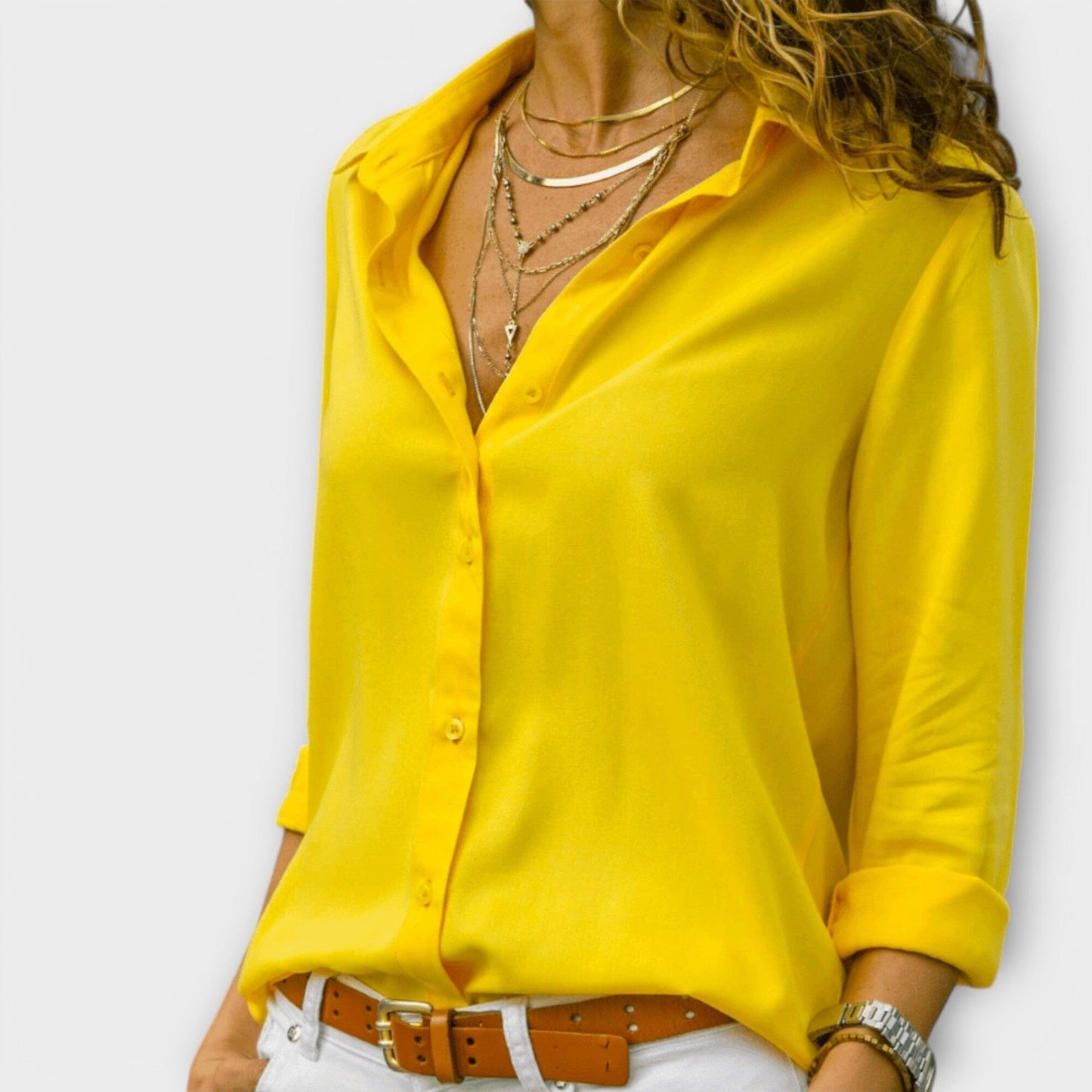 Mona - La Blusa Perfecta Mona - La Blusa Perfecta A minha loja Gelb XS