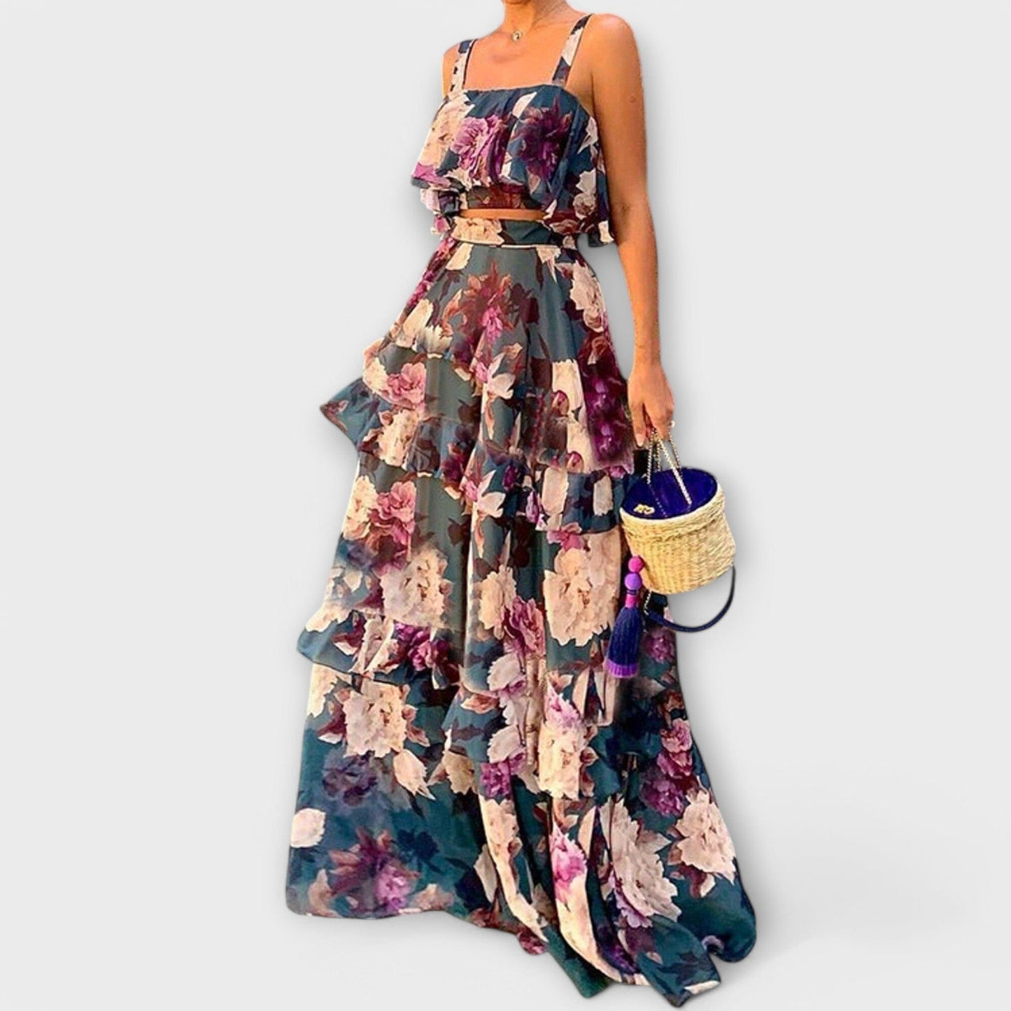 Outfit de playa de verano Outfit de playa de verano A minha loja Azul 36 (S)