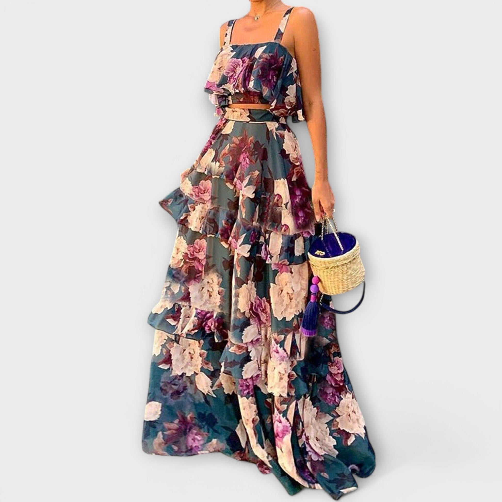 Outfit de playa de verano Outfit de playa de verano A minha loja Azul 36 (S)