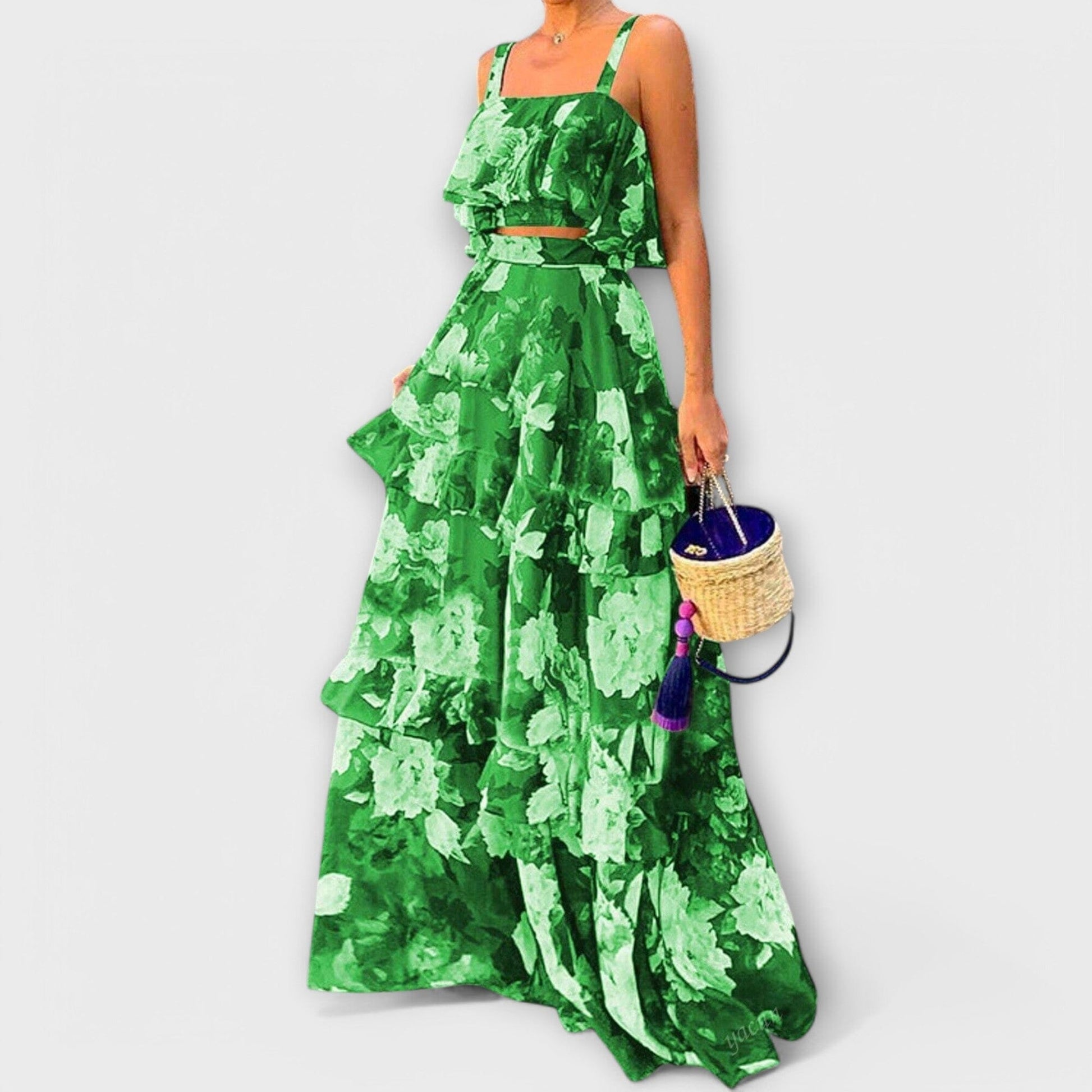 Outfit de playa de verano Outfit de playa de verano A minha loja Verde 36 (S)