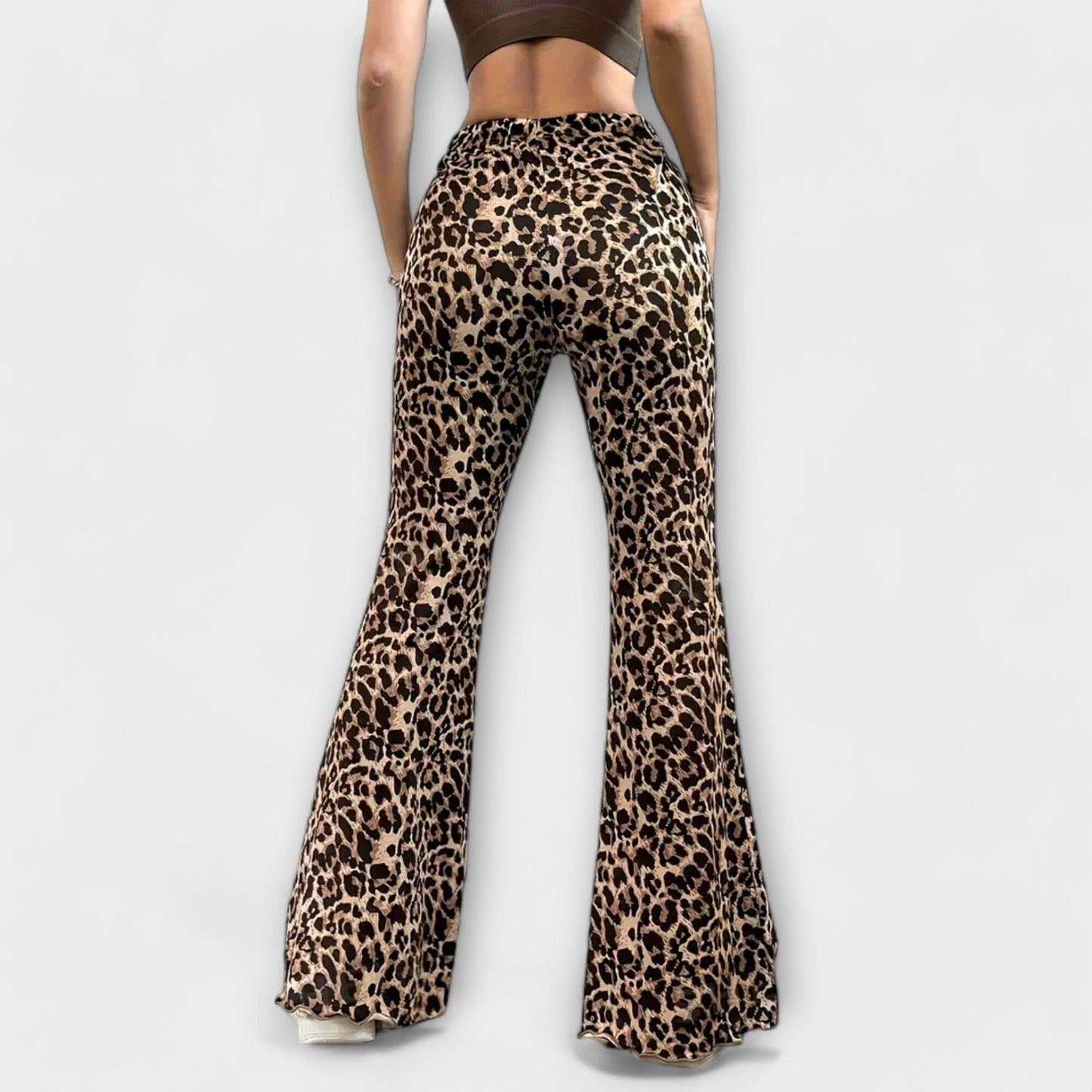 Pantalón Bootcut de Leopardo Pantalón Bootcut de Leopardo A minha loja