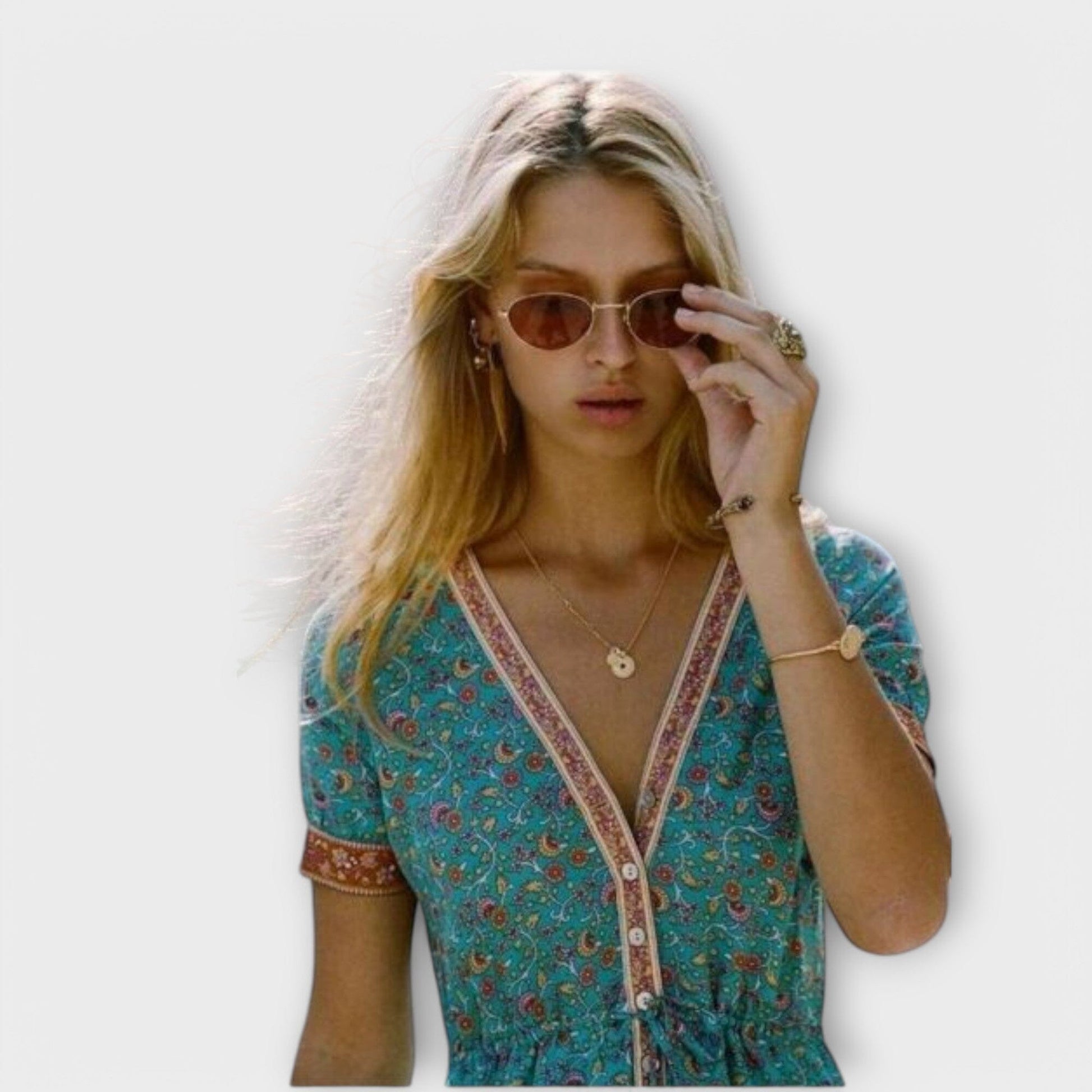 Ranya – Vestido midi boho Ranya – Vestido midi boho A minha loja